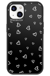 Monochrome Hearts 2.0 - Apple iPhone 13