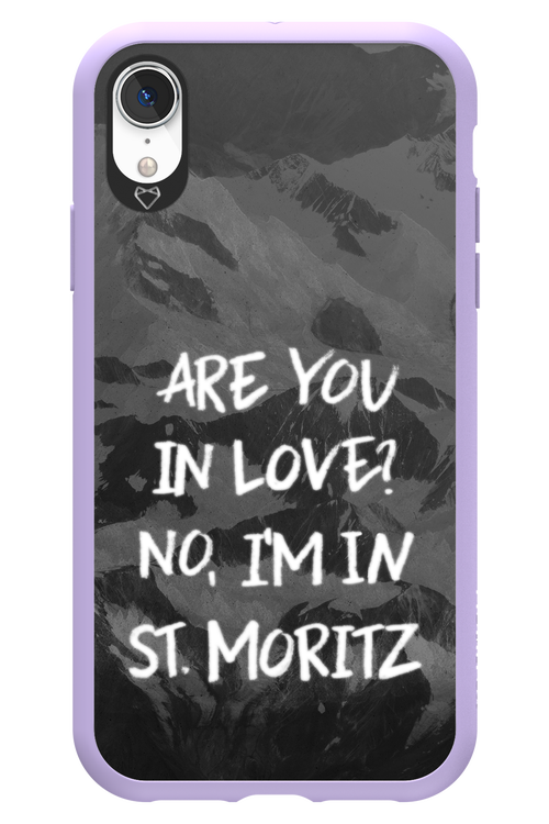 I'm in St. Moritz - Apple iPhone XR