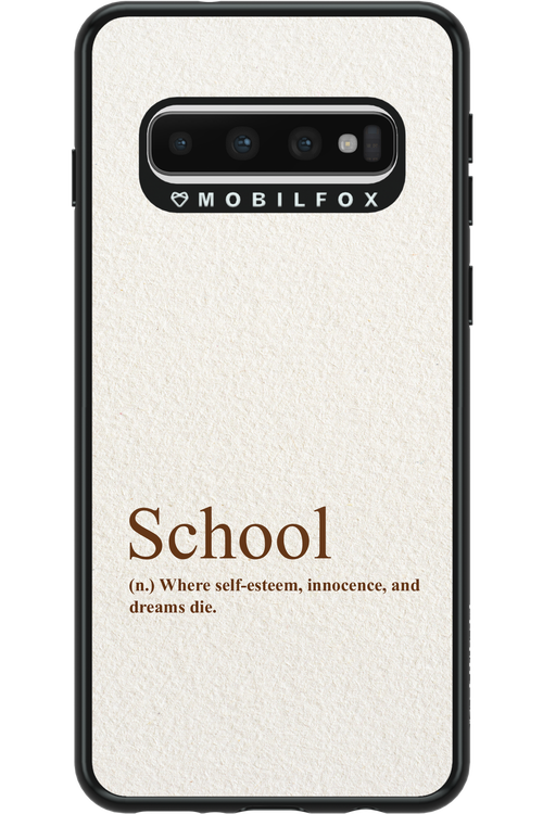 Schoool - Samsung Galaxy S10