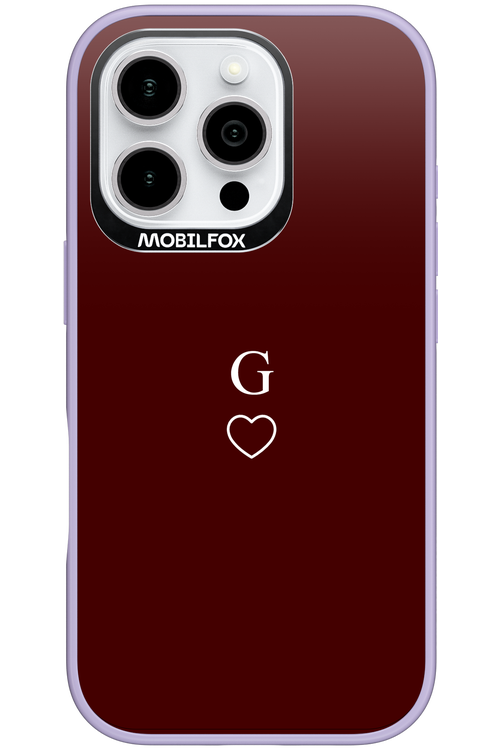 G Burgundia 2.0 - Apple iPhone 16 Pro
