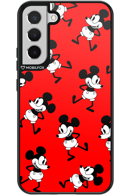 Iconic Mouse (red pattern) - Samsung Galaxy S22+