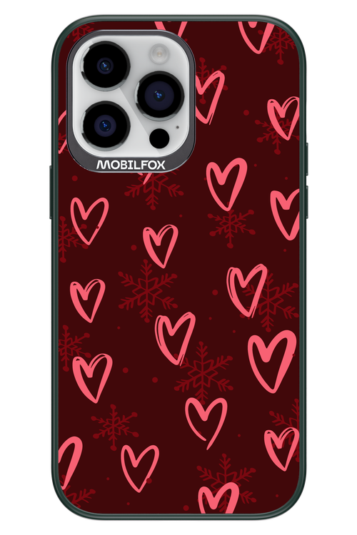 Christmas Hearts - Apple iPhone 14 Pro Max