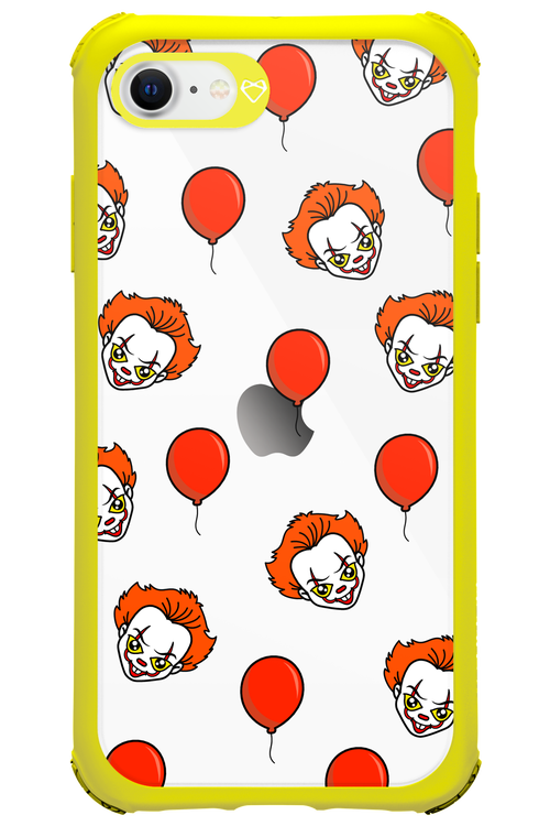Mystery Clown (Transparent) - Apple iPhone SE 2022