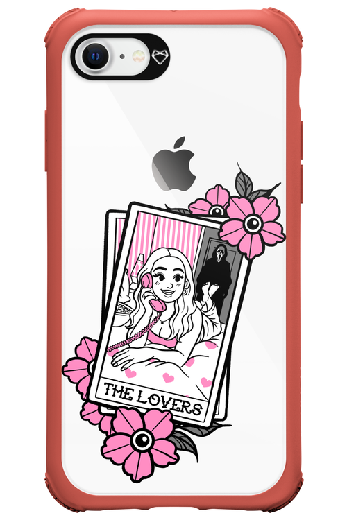 The Spooky Lovers (Transparent) - Apple iPhone 8