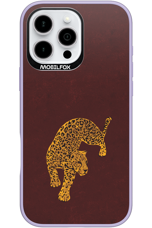 Burgundy Leopard - Apple iPhone 16 Pro Max