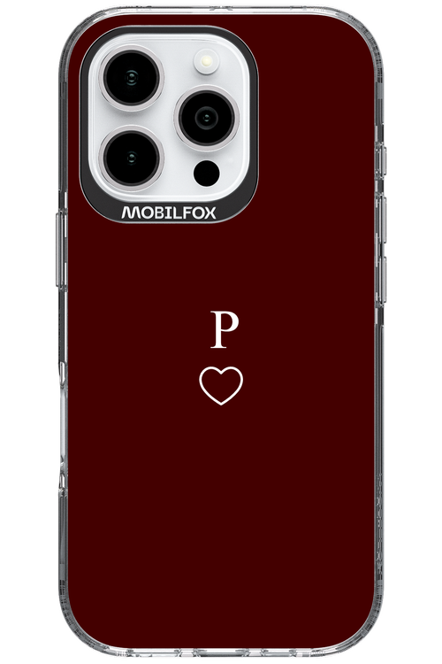 P Burgundia 2.0 - Apple iPhone 16 Pro