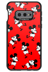 Iconic Mouse (red pattern) - Samsung Galaxy S10e