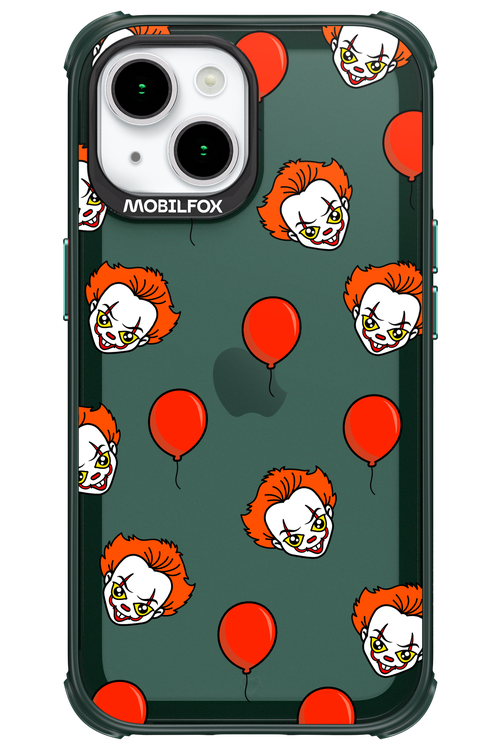 Mystery Clown (Transparent) - Apple iPhone 15