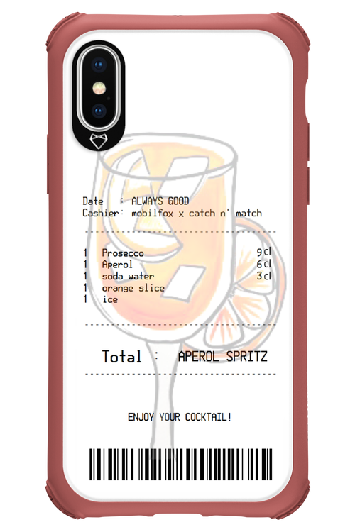 aperol spritz cocktail - Apple iPhone X