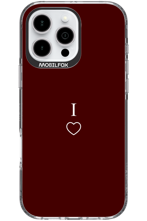 I Burgundia 2.0 - Apple iPhone 16 Pro Max