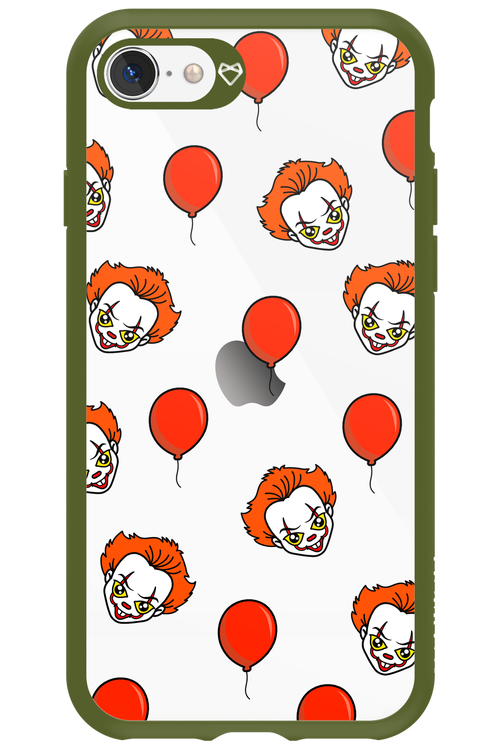 Mystery Clown (Transparent) - Apple iPhone SE 2022