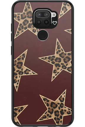 Wild Stars Burgundy - Xiaomi Redmi Note 9