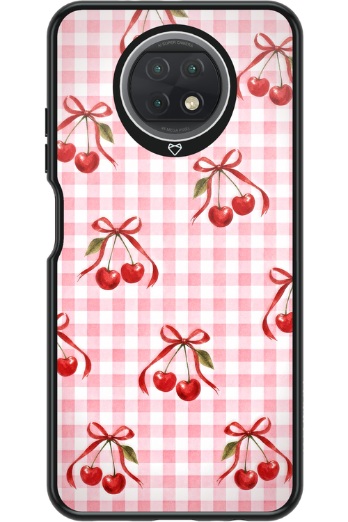 Pink Cherry Checked 2.0 - Xiaomi Redmi Note 9T 5G