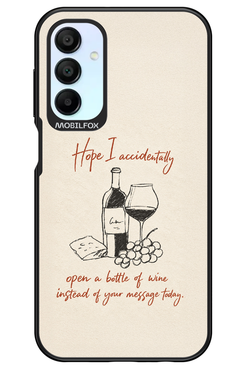 Bottle of wine 2.0 - Samsung Galaxy A15