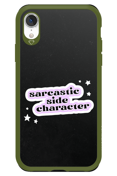 Sarcastic Black - Apple iPhone XR