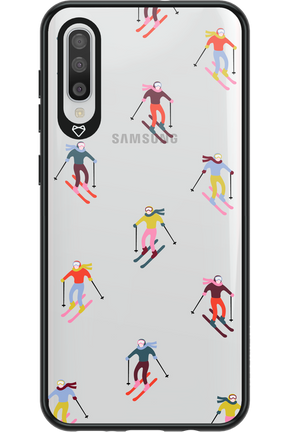 Snow Motion (Transparent) - Samsung Galaxy A50