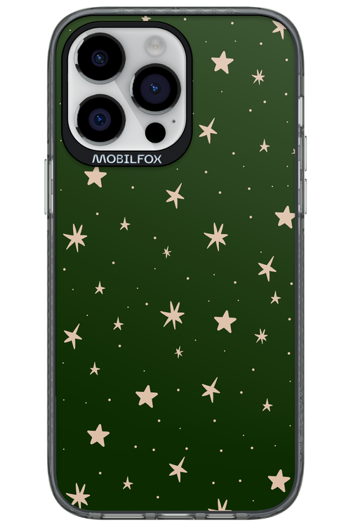 Forest Green Stars - Apple iPhone 14 Pro Max
