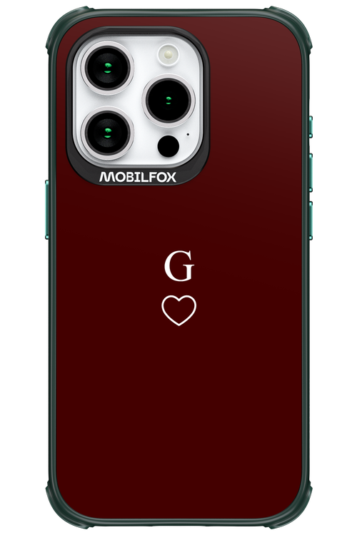 G Burgundia 2.0 - Apple iPhone 15 Pro