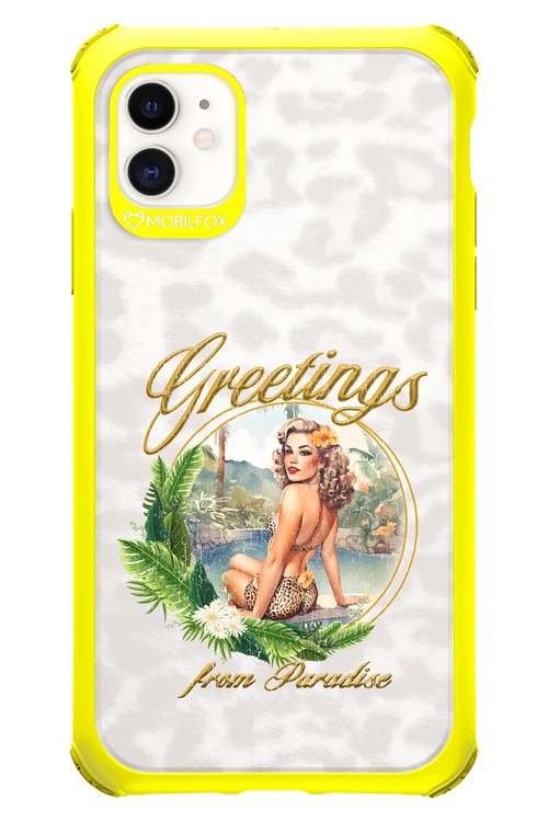 Greetings from Paradise - Apple iPhone 11