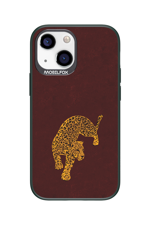 Burgundy Leopard - Apple iPhone 13 Mini