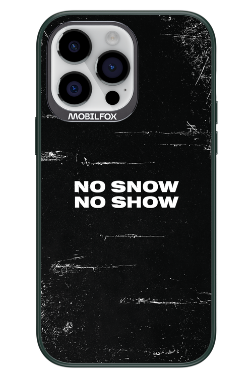 No snow, no show - Apple iPhone 14 Pro Max