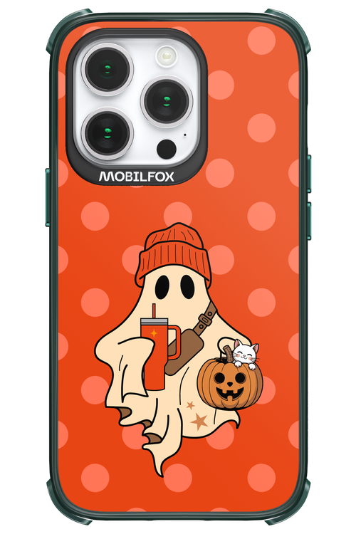 Ghost Girl (Orange) - Apple iPhone 14 Pro
