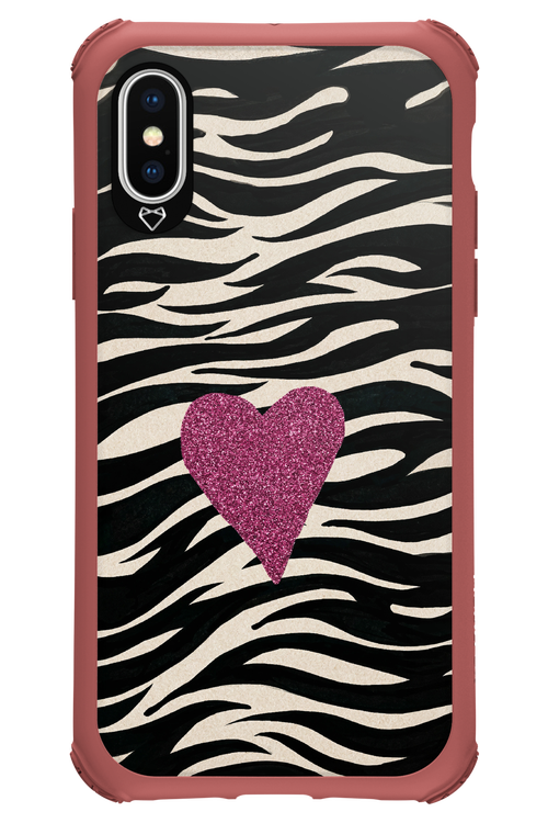 Zebra Heart 2.0 - Apple iPhone XS
