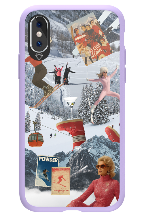 Pink Jump - Apple iPhone X