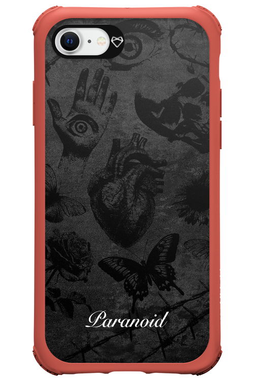 Paranoid (Black) - Apple iPhone SE 2022