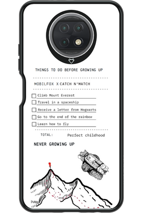 things to do before growing up - Xiaomi Redmi Note 9T 5G