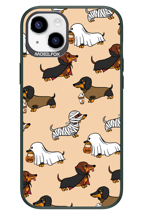 Scary Dachshund - Apple iPhone 14 Plus