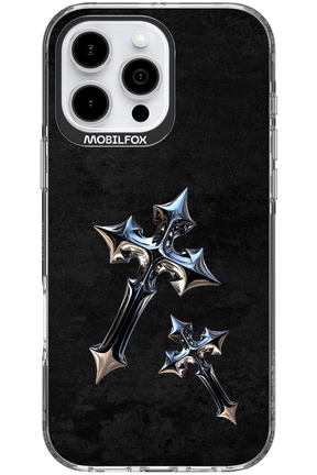 Chrome Crosses - Apple iPhone 16 Pro Max