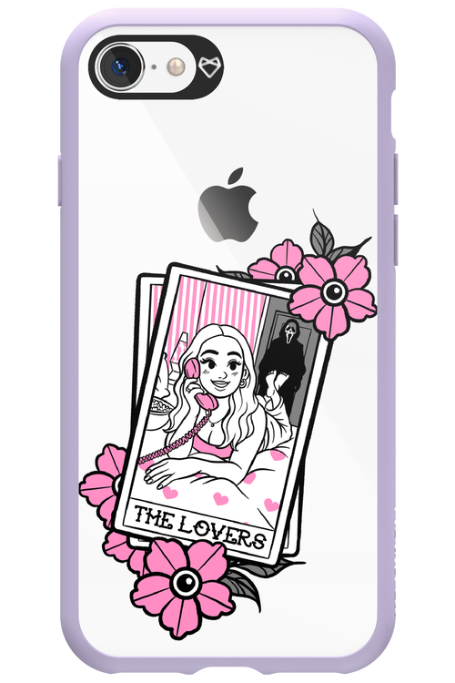 The Spooky Lovers (Transparent) - Apple iPhone 8