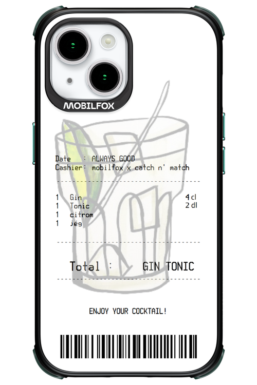 gin tonic - Apple iPhone 15