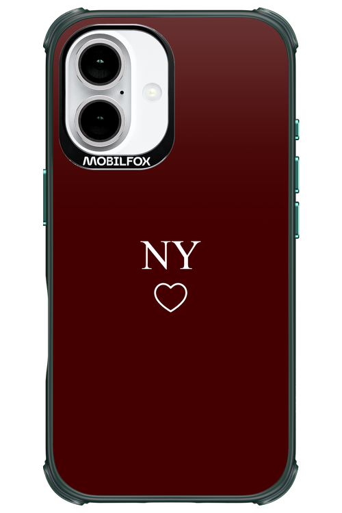 NY Burgundia 2.0 - Apple iPhone 16