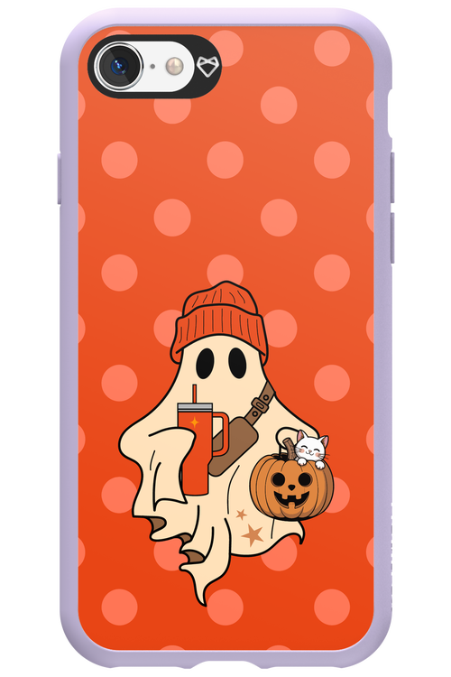 Ghost Girl (Orange) - Apple iPhone 8