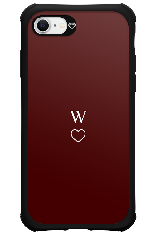W Burgundia 2.0 - Apple iPhone 8