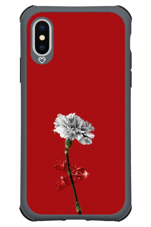 Red Flower - Apple iPhone X