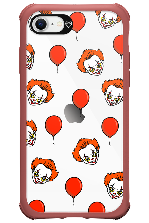 Mystery Clown (Transparent) - Apple iPhone SE 2020