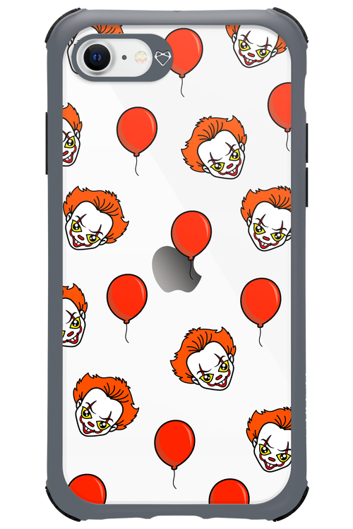 Mystery Clown (Transparent) - Apple iPhone SE 2022
