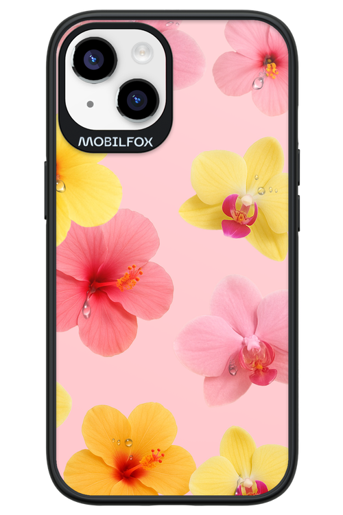 Sunset Flowers - Apple iPhone 14