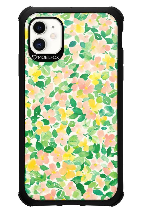 Sunshine on Flowers - Apple iPhone 11