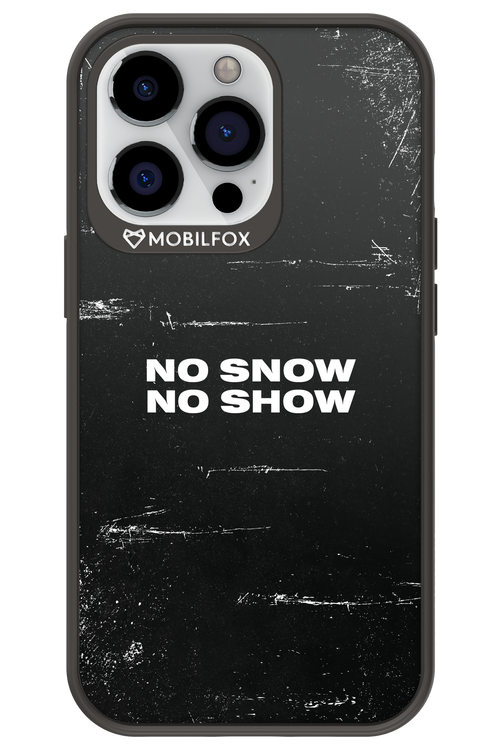 No snow, no show - Apple iPhone 13 Pro