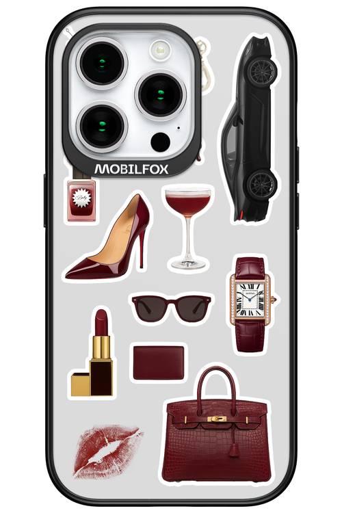 Classy Burgundy 2.0 - Apple iPhone 15 Pro