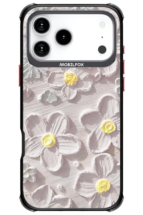 White Flowers - Apple iPhone 17 Pro Max