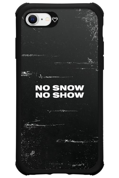 No snow, no show - Apple iPhone 8