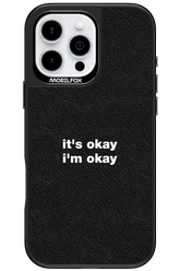 It_s Okay Leather - Apple iPhone 16 Pro Max