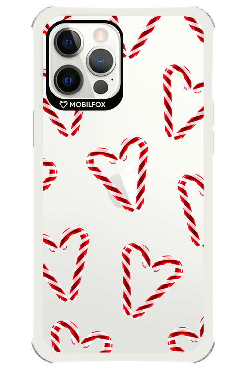 Candy Cane Hearts - Apple iPhone 12 Pro Max