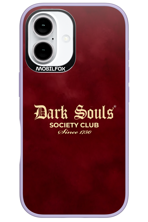 Dark Souls (Burgundy) - Apple iPhone 16