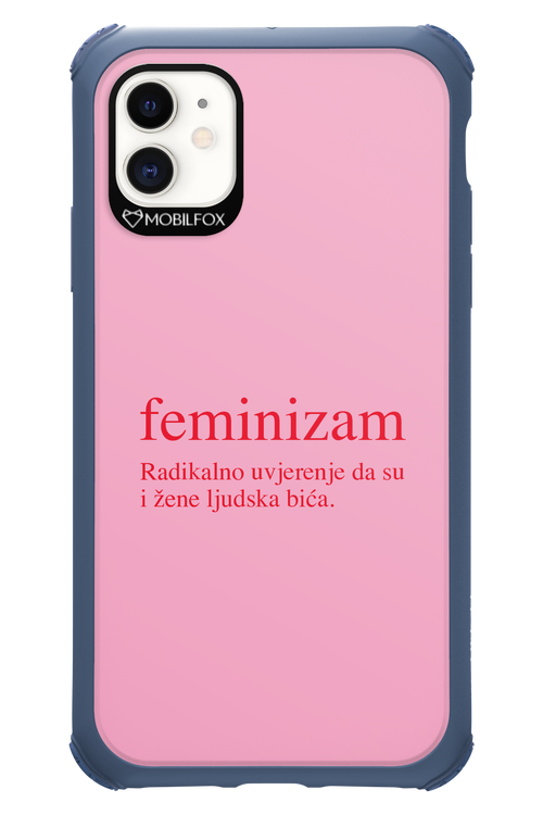 Feminizam Pink - Apple iPhone 11